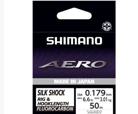 Shimano Lenze Aero Slick Shock Fluo ld 50 mt